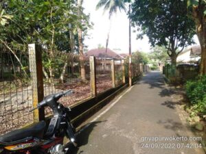 Dijual Strategis Sudah Pager Keliling Siap Bangun di Kota Purwokerto Dekat Stasiun dan Alun Alun Purwokerto Luas 3120 Meter